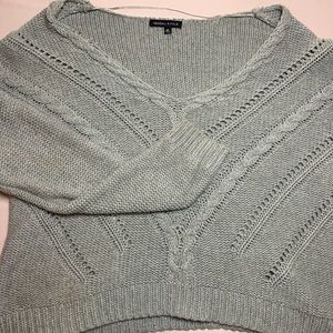 Kendall & Kylie crop knit sweater